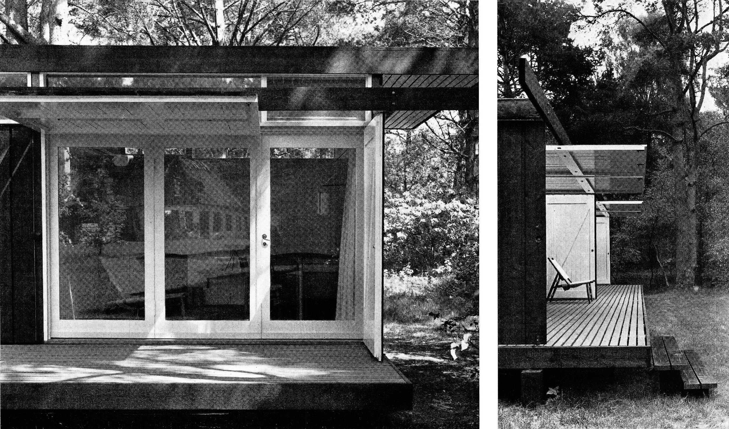 Detalle de puerta y vista lateral